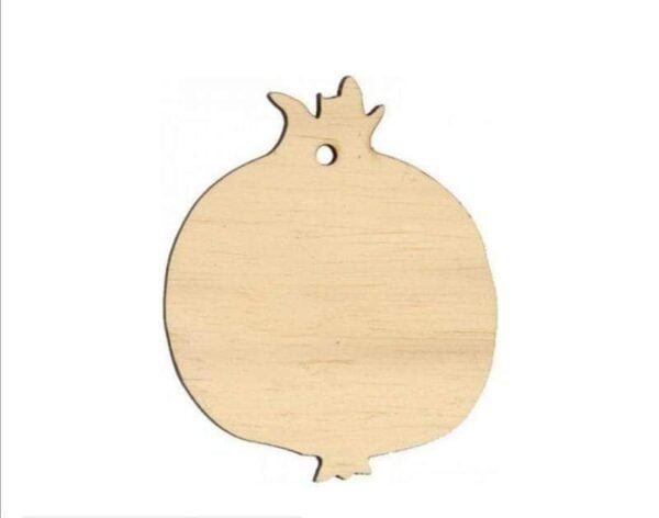 Wooden Pomegranate