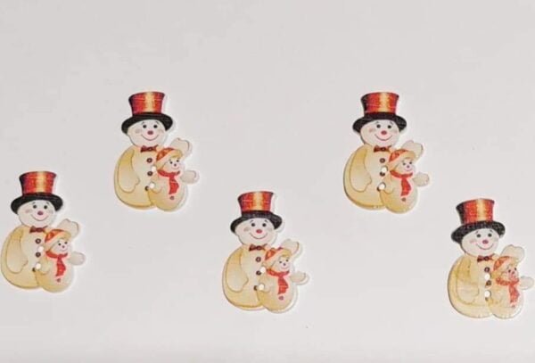 Wooden Snowman